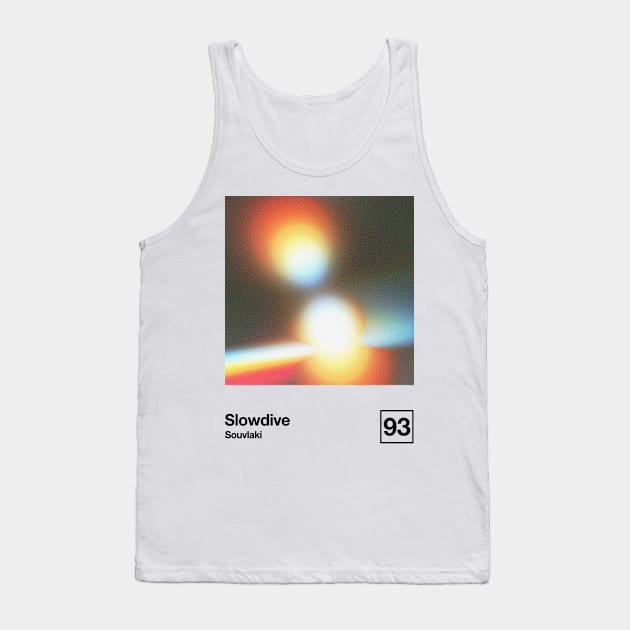 Souvlaki / Minimalist Style Graphic Artwork Design Tank Top by saudade